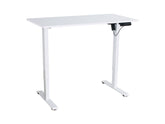 Emil 2 Electric Height-Adjustable Gaming Desk 120 cm – White