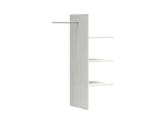 Frija Wardrobe Interior Kit – Shelves & Rail | Andersen Pine White / Artisan Oak