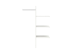 Frija Wardrobe Interior Kit – Shelves & Rail | Andersen Pine White / Artisan Oak