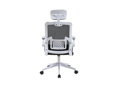 Born Ergonomic Office Chair – TILT Mechanism, Adjustable Armrests & Headrest | Black & White