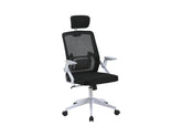 Born Ergonomic Office Chair – TILT Mechanism, Adjustable Armrests & Headrest | Black & White