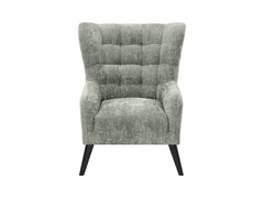 Casey Quilted Armchair – High Back, Sinuous Spring & Hardwood Legs