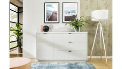 Forn Chest of Drawers – White Gloss