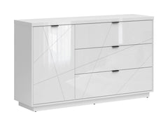 Forn Chest of Drawers – White Gloss