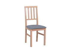Aren Upholstered Dining Chair – Grey & Sonoma Oak