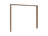 Forn Wardrobe Surround Frame (Passe-Partout) – Trim Kit for Forn 270 Wardrobe | Dark Delano Oak | 280.5×223.5 cm