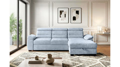 Aguda Corner Sofa Bed with Storage 269x175 cm – Cremona 70