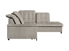 Aragon Corner Sofa Bed — Adjustable Headrests & Seat, Storage, 140×198cm Sleeping, Voss 28