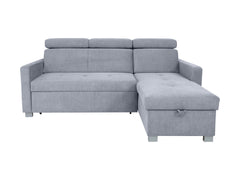 Brico Corner Sofa Bed with Storage 204×168 cm – Dolphin Mechanism | Reversible Left/Right