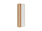 Gap Wall-Mounted Display Cabinet – Artisan Oak & White, 190 cm