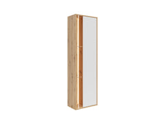 Gap Wall-Mounted Display Cabinet – Artisan Oak & White, 190 cm