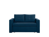 Bunio III 2-Seater Sofa Bed with Storage – Grey Manila Fabric