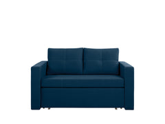 Bunio III 2-Seater Sofa Bed with Storage – Grey Manila Fabric