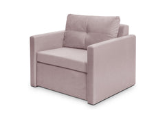 Bunio Compact Sofa Bed 1-Seater – Modoo 2307, No Wall Pull Required, Upholstered Back, Bonnell Springs