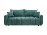 Cloud 3-Seater Sofa Bed — DL Auto Mechanism, 153x184cm Sleeping Surface, Bedding Storage & Cushions, Bella 75
