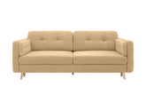 Cornet 3-Seater Sofa Bed 225x109 cm with Storage – Lotus Honey