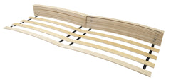 Birch Spring Slatted Bed Base 180×200cm — 17 Slats, 140kg Per Side, For BRW 180cm Beds