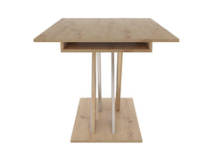 Brevas Extendable Dining Table 130–175 cm – Artisan Oak & Cashmere