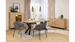 Eland — Round Extendable Dining Table 100