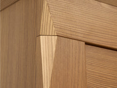 Bergen 2-Door Wardrobe – Golden Sibiu Larch, 102 cm