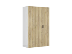 Flex — Modular Wardrobe Set 150 cm | White & Mauvella Oak | 3 Drawers