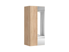 Flex Corner Wardrobe Module 97 cm with Mirror – Sonoma Oak