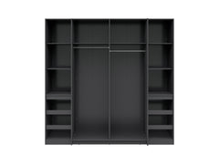Fabio Wardrobe – 4-Door Sliding & Hinged Storage Unit