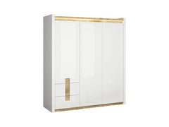 Alameda — 3-Door Wardrobe with Drawers