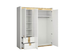 Alameda — 3-Door Wardrobe with Drawers