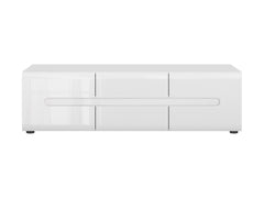 Azteca Trio TV Cabinet 150 cm – White / White Gloss
