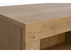 Balder Wall-Mounted Cabinet | Riviera Oak | 2 Open Shelves | 120×31.5 cm