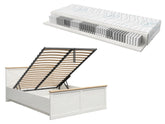 Frija Bed Set 160×200 cm – Andersen Pine White & Artisan Oak + Merida Mattress Included