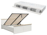 Frija Bed Set 180×200 cm with Merida Mattress – Andersen Pine White & Artisan Oak