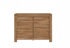 Gent Sideboard Cabinet 115 cm – 2 Doors, Stirling Oak