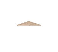 Executive Desk Connector | Right-Angle Extension | Light Sanremo Oak | 69.5x69.5cm