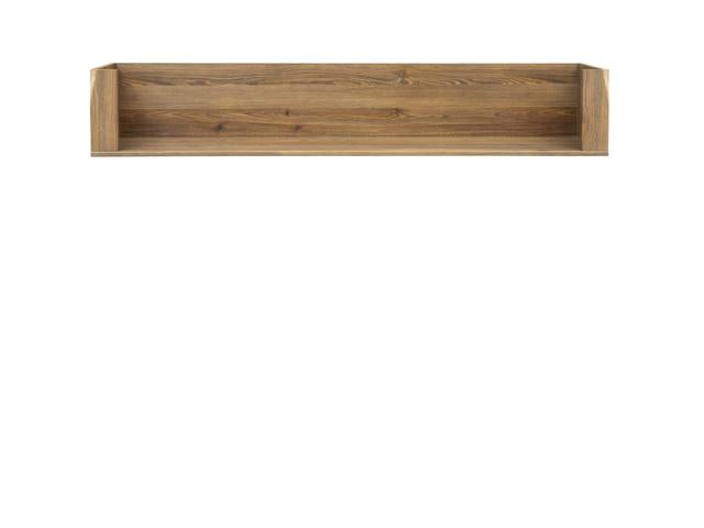 Bergen Wide Wall Shelf 156 cm – Golden Sibiu Larch