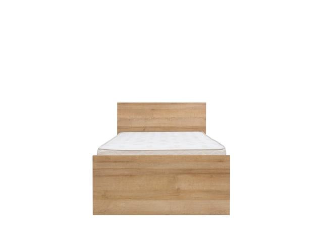 Balder Single Bed 90×200 cm – Tall Headboard, Optional Drawer | Kids & Teen | Riviera Oak