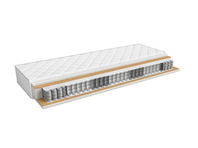 Alya Mattress 120×200 cm – Extra Firm H4 Pocket Spring with Sisal & Tencel Cover | 7 Zones | 25-Year Warranty