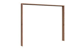 Forn Wardrobe Surround Frame (Passe-Partout) – Trim Kit for Forn 270 Wardrobe | Dark Delano Oak | 280.5×223.5 cm