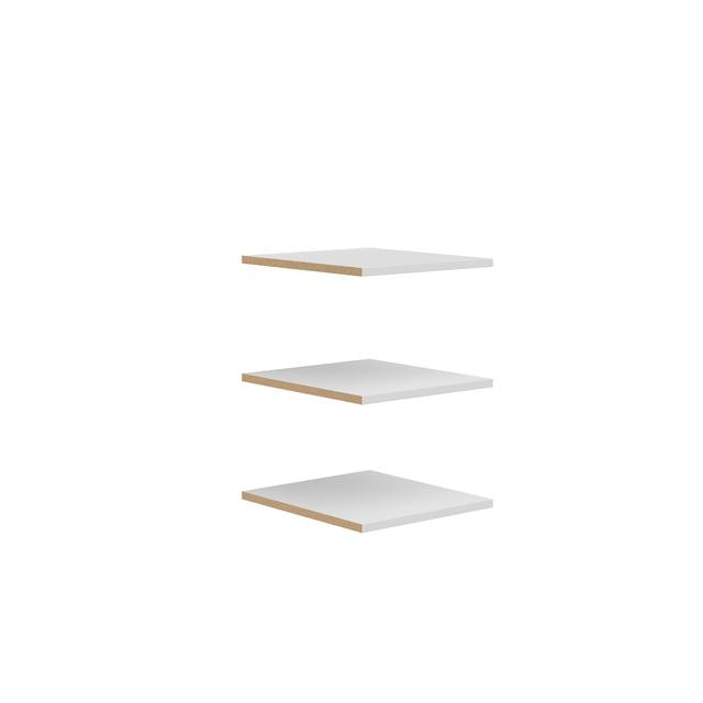 Brando Wardrobe Shelves – Set of 3 | Textile | 43.1×48 cm | Accessory for Brando 2 & Brando 3 Wardrobe