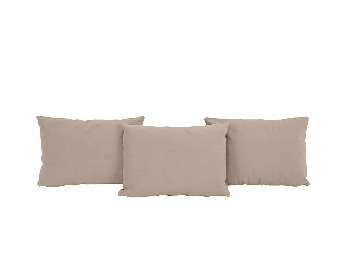 Carbo — Set of 3 Decorative Pillows | Indiana, Malcolm & Tetrix | 40 × 18 cm