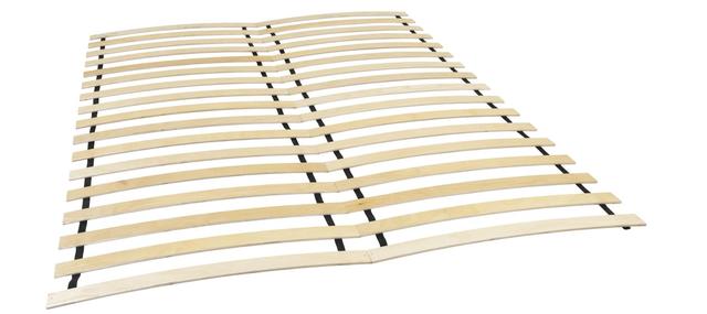 Birch Spring Slatted Bed Base 180×200cm — 17 Slats, 140kg Per Side, For BRW 180cm Beds