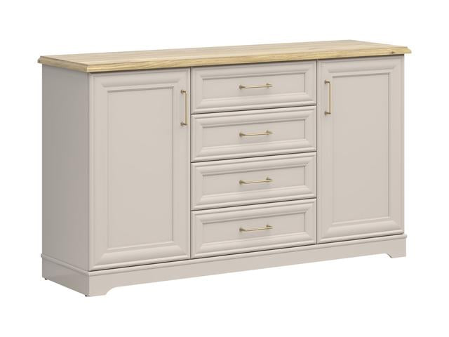 Anga — Sideboard 154 cm with 4 Drawers & 2 Doors