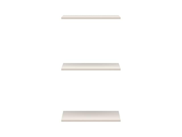 Anga — Additional Wardrobe Shelves (Set of 3)