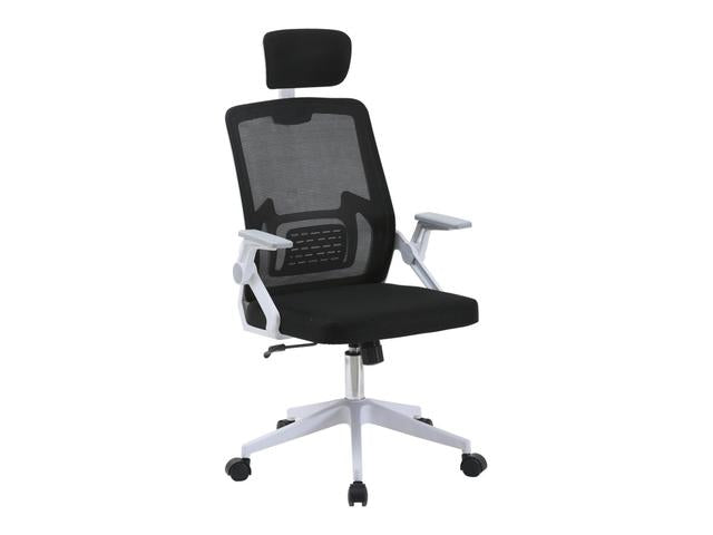 Born Ergonomic Office Chair – TILT Mechanism, Adjustable Armrests & Headrest | Black & White