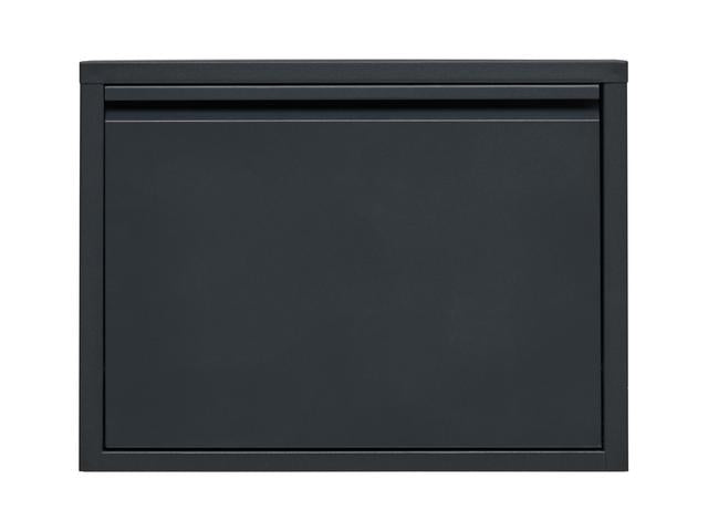 Fly 1K Metal Shoe Cabinet – 1 Compartment, Anthracite, 15 cm Deep