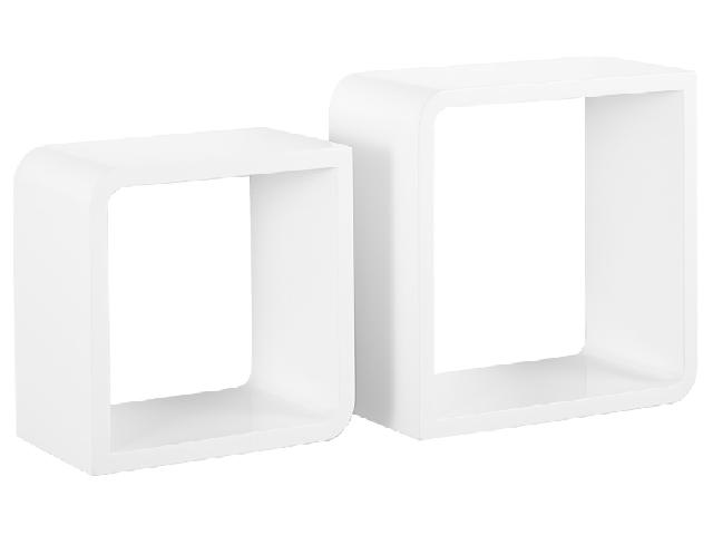 Duo Wall Shelf Set of 2 – White (23cm & 28cm)