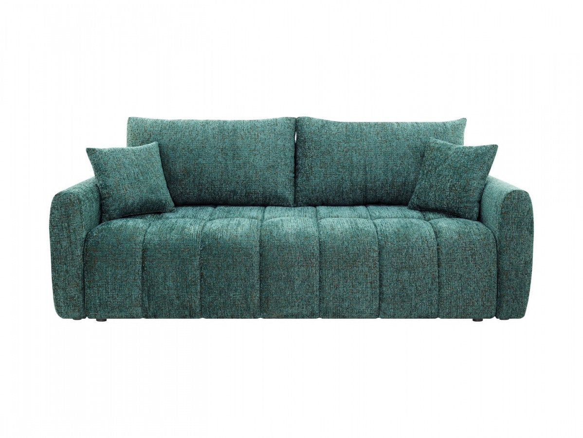 Cloud 3-Seater Sofa Bed — DL Auto Mechanism, 153x184cm Sleeping Surface, Bedding Storage & Cushions, Bella 75