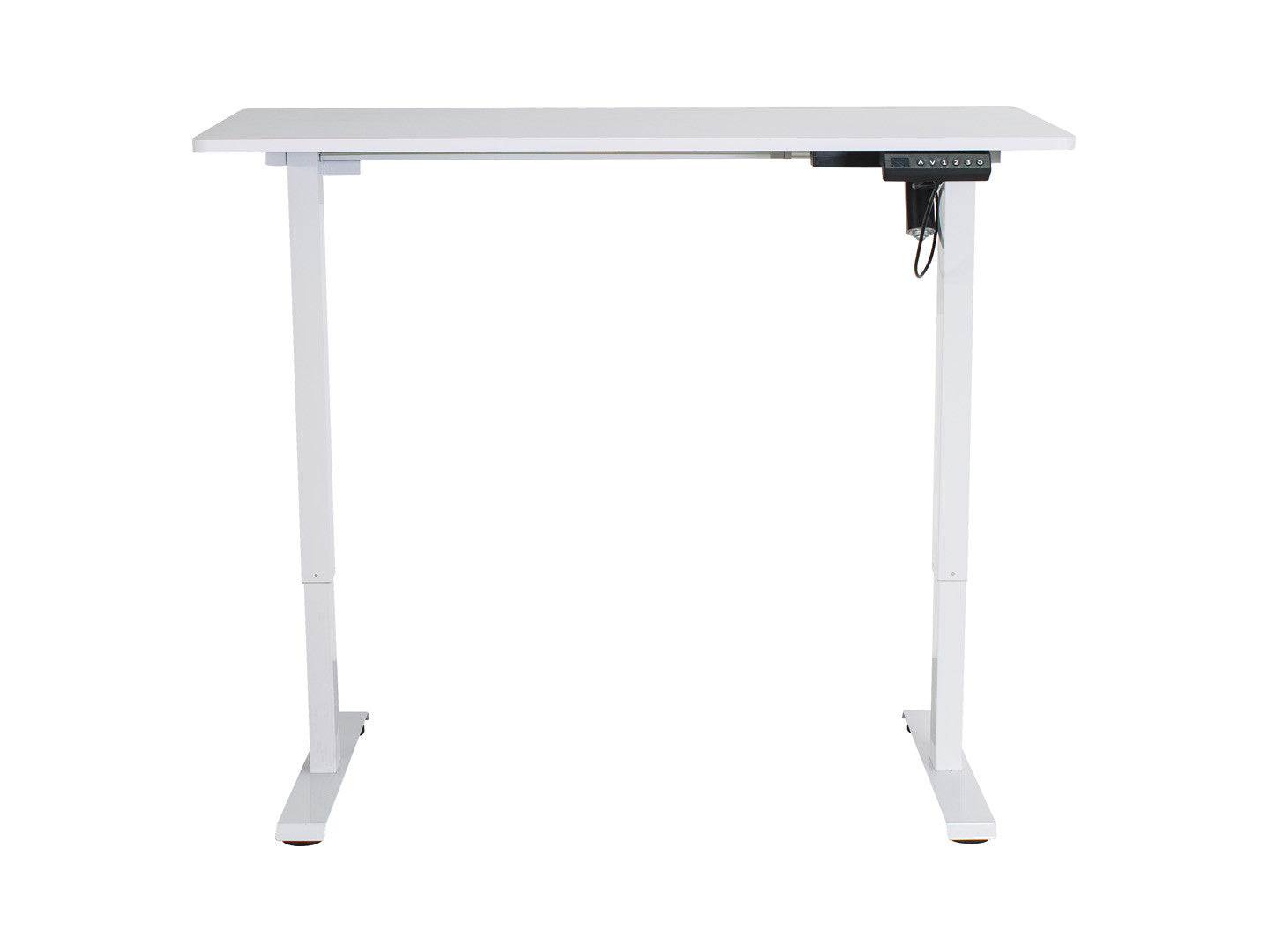 Emil 2 Electric Height-Adjustable Gaming Desk 120 cm – White