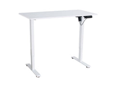 Emil 2 Electric Height-Adjustable Gaming Desk 120 cm – White
